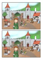 Vorschau - Arbeitsblätter - Lesespur „ Ein Schatz auf Burg Bärenstark“ - Seite 2