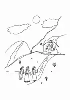 Vorschau - Mal- und Bastelvorlagen - Ausmalbild Ostern - Seite 1