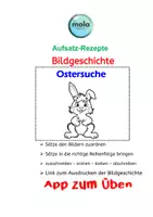 Vorschau - Stundenentwürfe - Bildgeschichte:Ostersuche - Deckblatt