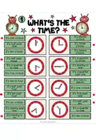 Vista previa - Refuerzo / NEE / Materiales de apoyo - Telling the time - Clip Cards - página 2