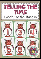 Vista previa - Unidades / Secuencias / Situaciones de Aprendizaje - Telling the time - ENGLISH BUNDLE - página 1