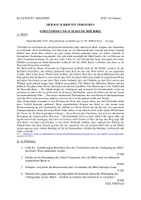 Vorschau - Klassenarbeiten - Klausur Verständnis und Auslegung der Bibel - Deckblatt