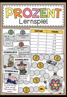 Vorschau - Spiele - PROZENT (Prozentrechnung) - Lernspiel - Deckblatt