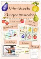 Vorschau - Unterrichtsreihen - Unterrichtsreihe Guiseppe Arcimboldo - Deckblatt