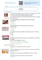 Vorschau - Arbeitsblätter - Aufbau & Pflege von Zähnen - Biologie 5. & 6. Klasse - Seite 3