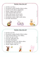 Vorschau - Arbeitsblätter - Leserätsel Ostern - Welcher Hase bin ich? - Seite 2