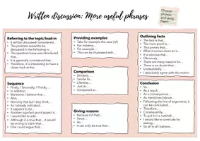Vorschau - Unterrichtsreihen - Writing Course: How to write a written discussion (Erörterung) - Seite 3