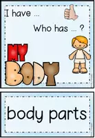 Vorschau - Stationenlernen - Body - I have ... Who has ... ? Spiel - Seite 2