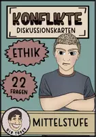 Vorschau - Aufgabenkarten - Konflikte - Streit - Diskussionsfragen -Ethik - Religion - Deckblatt