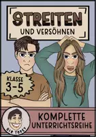 Vorschau - Arbeitsblätter - Streiten Konflikte Klasse 3 4 5 - Deckblatt