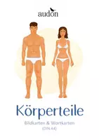 Vorschau - Fördermaterial/Inklusion - DaZ Wortschatz Körperteile DaZ - Bildkarten & Wortkarten - DIN A4 - Bild- Wortkarten - Tafelmaterial - Zuordnungskarten - Deckblatt