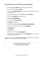 Vorschau - Text - ADHS Praktische Hilfestellungen für Lehrer und Eltern - Seite 1