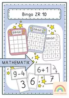 Vorschau - Arbeitsblätter - Bingo Zahlenraum 10 - Deckblatt