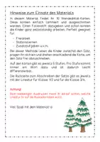 Vorschau - Stationenlernen - Wendediktat Winter - Seite 1