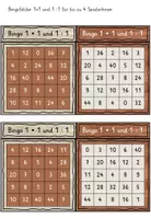 Vorschau - Spiele - Einmaleins Bingo für bis zu 4 SpielerInnen 4er-Reihe - Seite 3
