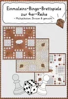 Vorschau - Spiele - Einmaleins Bingo-Brettspiele 4er-Reihe - Deckblatt