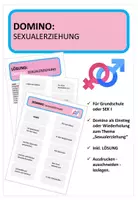 Vorschau - Arbeitsblätter - Domino Sexualität Fortpflanzung inkl. Lösung - Deckblatt