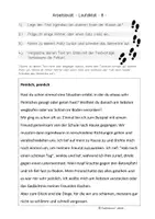 Vorschau - Arbeitsblätter - Laufdiktat (8) "Peinliches" - Klasse 5/6 - Seite 1