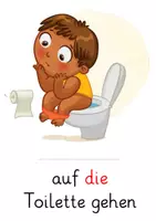 Vorschau - Fördermaterial/Inklusion - DaZ Wortschatz Wohnen - Im Badezimmer - Zuhause - Bildkarten & Wortkarten - DIN A4 - Bild- Wortkarten - Tafelmaterial - Zuordnungskarten - Seite 3