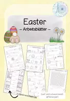 Vorschau - Unterrichtsreihen - Easter - Dictionary / words - Deckblatt