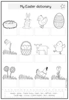 Vorschau - Unterrichtsreihen - Easter - Dictionary / words - Seite 1