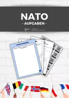 Vorschau - Arbeitsblätter - NATO Aufgaben - Deckblatt
