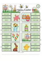 Vorschau - Stationenlernen - Easter - Klammerkarten / Clip cards - Seite 2