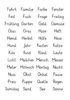Vorschau - Spiele - Wortarten ordnen nach Montessori - Seite 3