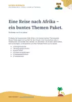 Vorschau - Stundenentwürfe - In Afrika: Ein Entdeckungspaket für kleine Abenteurer - Seite 1