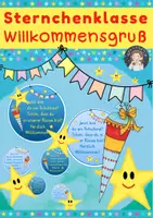 Vorschau - Anderer Materialtyp - Sternchenklasse - Willkommensgruß zur Einschulung - Deckblatt