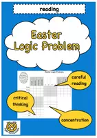 Vorschau - Arbeitsblätter - Easter Logic Problem - Deckblatt
