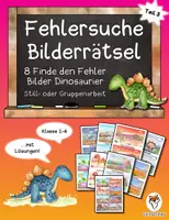Vorschau - Arbeitsblätter - Bilderrätsel - 8 Fehlersuchbilder mit Lösungen Teil 3 - Deckblatt