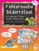 Vorschau - Arbeitsblätter - Bilderrätsel - 8 Fehlersuchbilder mit Lösungen Teil 4 - Deckblatt