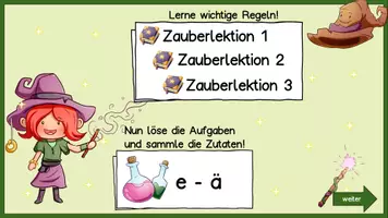 Vorschau - Stationenlernen - Nomen mit e oder ä - Interaktives PDF zur zum Thema "Ableitung" - Seite 3