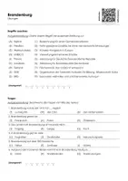 Vorschau - Arbeitsblätter - Brandenburg Arbeitsblatt Infotext und Übungen - Seite 2