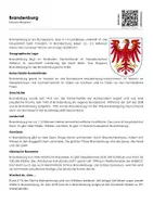 Vorschau - Arbeitsblätter - Brandenburg Arbeitsblatt Infotext und Übungen - Deckblatt