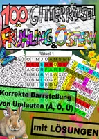 Vorschau - Spiele - 100 Gitterrätsel: Frühling & Ostern - Deckblatt