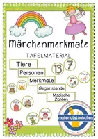 Vorschau - Präsentationen/Tafelbilder - Märchenmerkmale - Tafelmaterial - Deckblatt