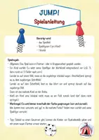 Vorschau - Arbeitsblätter - Farben – "Jump!"-Spielfeld – DaZ/DaF - Seite 1