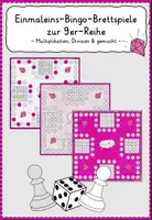 Vorschau - Spiele - Einmaleins Bingo-Brettspiele 9er-Reihe - Deckblatt