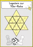 Vorschau - Spiele - Einmaleins Legestern 10er-Reihe *Multiplikation - Deckblatt