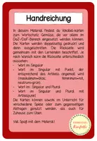 Vorschau - Arbeitsblätter - Gemüse - Vokabelkarten (DaZ/DaF) - Seite 1