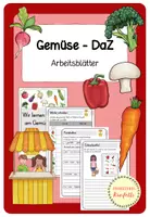 Vorschau - Arbeitsblätter - Gemüse - Materialpaket (DaZ/DaF) - Seite 1