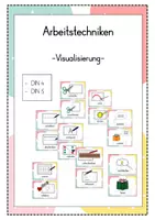 Vorschau - Arbeitsblätter - Materialpaket: Arbeitstechniken (DAZ) - Deckblatt