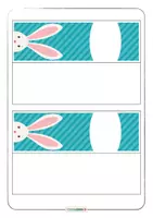 Vorschau - Mal- und Bastelvorlagen - ✂️ Lesezeichen für Ostern basteln 🐣 Osterkarten - Seite 3