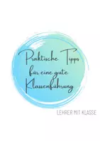 Vorschau - Merkblätter - Tipps zur erfolgreichen Klassenführung - Deckblatt