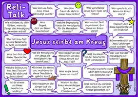 Vorschau - Arbeitsblätter - Jesus stirbt am Kreuz : Reli-Talk - Plauderbrettspiel zur Kreuzigung - Seite 3