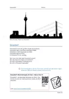 Vorschau - Arbeitsblätter - Düsseldorf (Landeskunde für DaZ/DaF und IFK) - Deckblatt