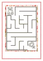 Vorschau - Stundenentwürfe - Valentinstag Labyrinth Vorlagen - Seite 1