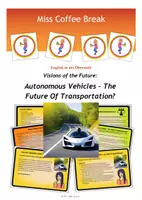 Vorschau - Arbeitsblätter - Autonomous Cars - The Future of Transportation? (Panel Discussion / Role Play / Talkshow / Q1 Q2) - Deckblatt